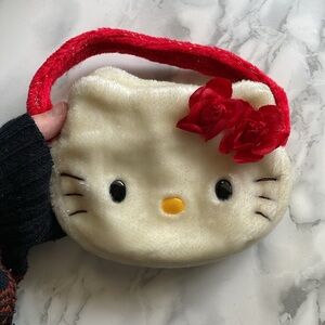Vintage Small Hello Kitty purse with flowers - 2002